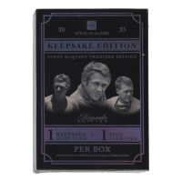 Steve McQueen Keepsake Premiere Edition with (1) Relic Card & (1) Pack at PristineAuction.com