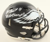 Josh Sweat Signed Eagles Speed Mini Helmet Inscribed "SB LIX Champs" (Beckett) at PristineAuction.com