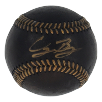 Cody Bellinger Signed OML Black Leather Baseball (MLB & Fanatics) at PristineAuction.com