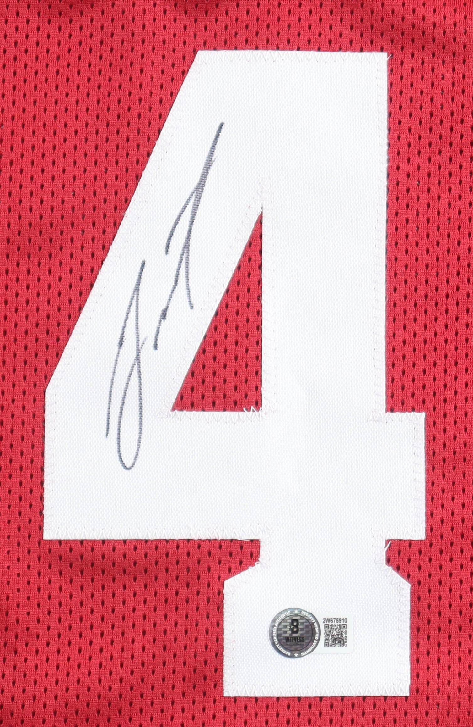 Grant Nelson Signed Jersey (Beckett) at PristineAuction.com Grant Nelson Signed Jersey (Beckett) at PristineAuction.com