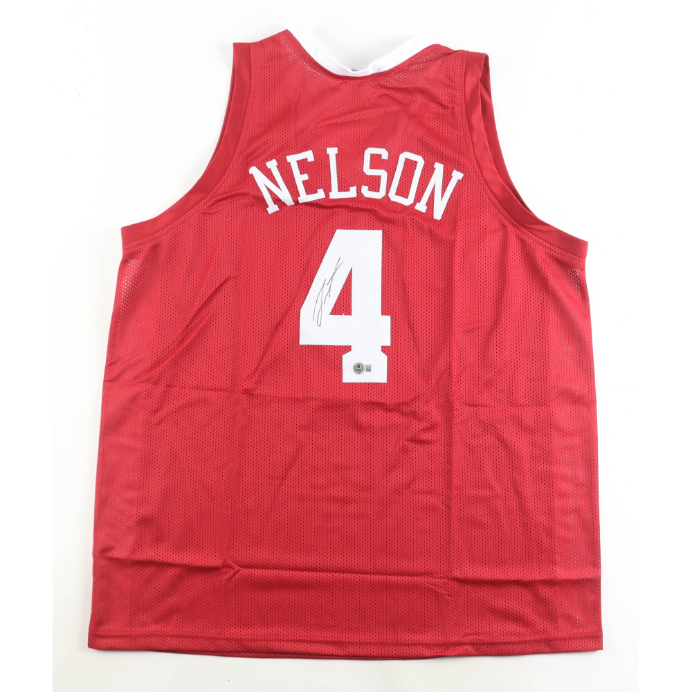 Grant Nelson Signed Jersey (Beckett) at PristineAuction.com