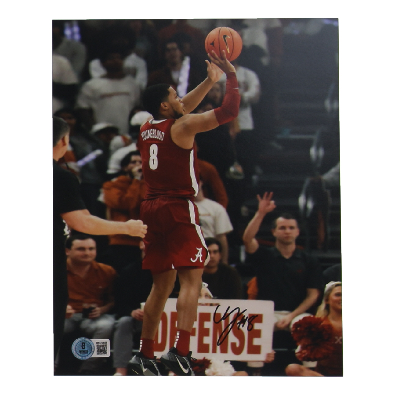 Chris Youngblood Signed Alabama Crimson Tide 8x10 Photo (Beckett) at PristineAuction.com Chris Youngblood Signed Alabama Crimson Tide 8x10 Photo (Beckett) at PristineAuction.com