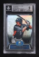 Christian Yelich 2013 Bowman Platinum Prospects Refractors Mint #BPP49 RC (BGS 9) at PristineAuction.com