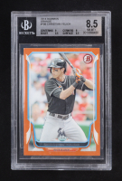 Christian Yelich 2014 Bowman Orange #106 RC #093/250 (BGS 8.5) at PristineAuction.com