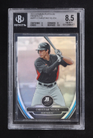 Christian Yelich 2013 Bowman Platinum Prospects #BPP12 RC (BGS 8.5) at PristineAuction.com