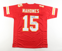Patrick Mahomes Sr. Signed Jersey Inscribed "Who's Your Daddy?" (Schwartz) at PristineAuction.com