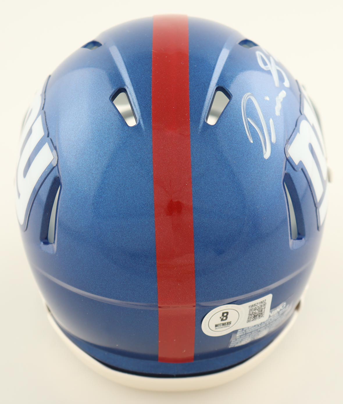 Devin Singletary Signed Giants Speed Mini Helmet (Beckett) at PristineAuction.com Devin Singletary Signed Giants Speed Mini Helmet (Beckett) at PristineAuction.com