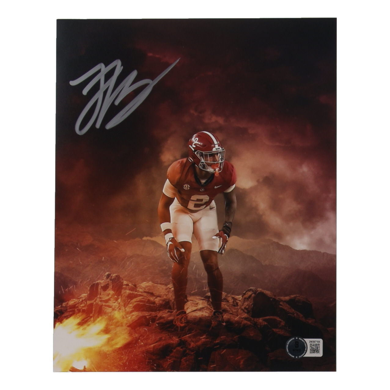 Zabien Brown Signed Alabama Crimson Tide 8x10 Photo (Beckett) at PristineAuction.com Zabien Brown Signed Alabama Crimson Tide 8x10 Photo (Beckett) at PristineAuction.com