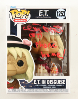 Matthew De Meritt Signed "E.T.: The Extra Terrestrial" #1253 E.T. In Disguise Funko Pop! Vinyl Figure Inscribed "ET" & "Phone Home" (ACOA) at PristineAuction.com