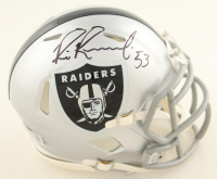 Bill Romanowski Signed Raiders Speed Mini Helmet (Beckett) at PristineAuction.com