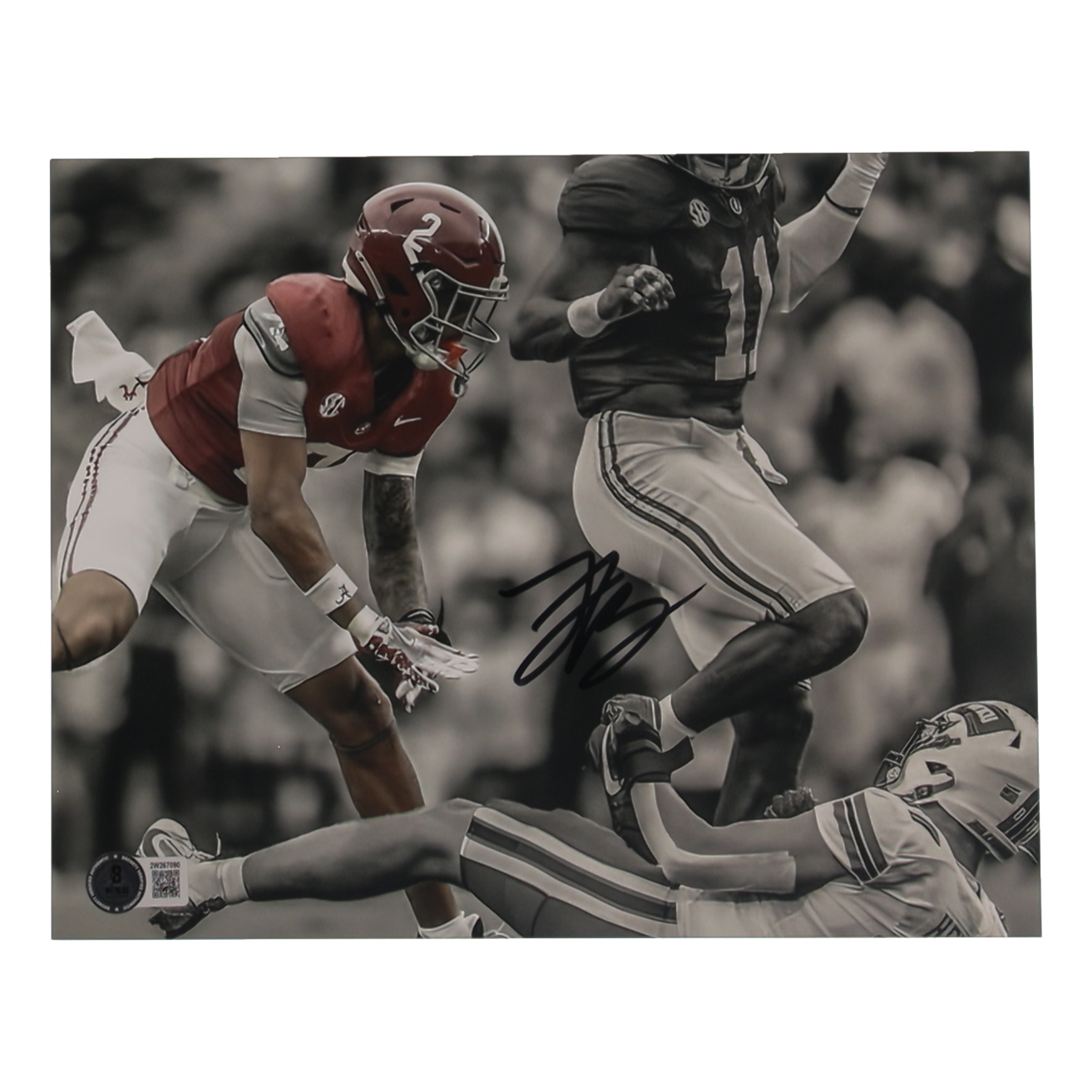 Zabien Brown Signed Alabama Crimson Tide 8x10 Photo (Beckett) at PristineAuction.com Zabien Brown Signed Alabama Crimson Tide 8x10 Photo (Beckett) at PristineAuction.com