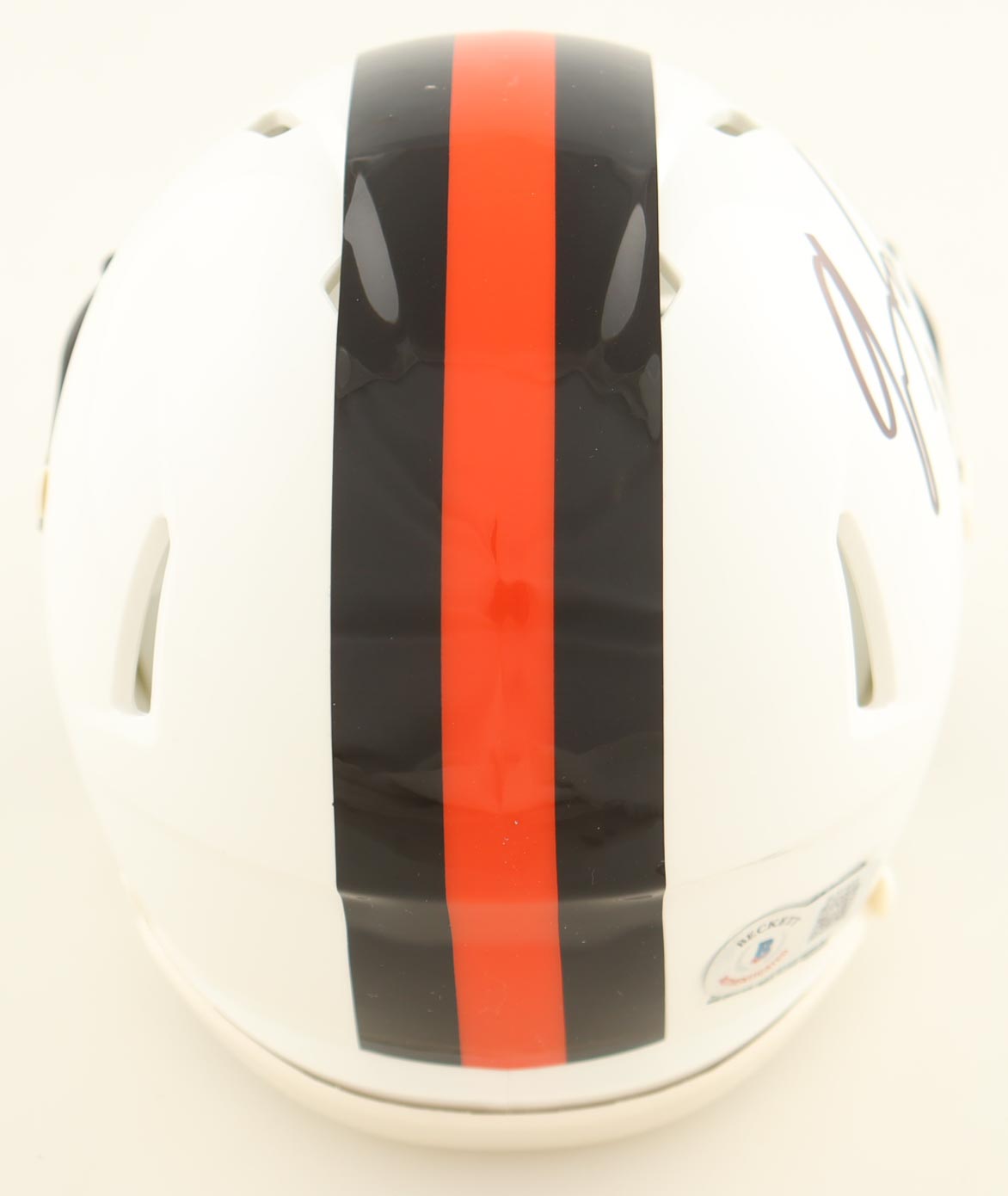 Jerome Ford Signed Browns Speed Mini Helmet (Beckett) at PristineAuction.com Jerome Ford Signed Browns Speed Mini Helmet (Beckett) at PristineAuction.com