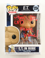 Matthew Demeritt Signed "E.T." #1254 E.T. in Robe Funko Pop! Vinyl Figure Inscribed "Phone Home!" & "ET" (ACOA) at PristineAuction.com