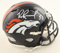 Bill Romanowski Signed Broncos Speed Mini Helmet (Beckett) at PristineAuction.com