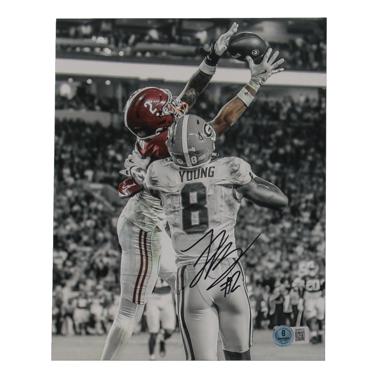 Zabien Brown Signed Alabama Crimson Tide 8x10 Photo (Beckett) at PristineAuction.com Zabien Brown Signed Alabama Crimson Tide 8x10 Photo (Beckett) at PristineAuction.com