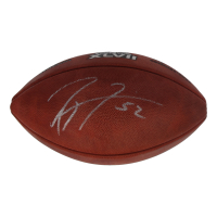 Ray Lewis Signed Super Bowl XLVII Logo Football (Beckett) at PristineAuction.com