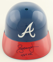 Andruw Jones Signed Braves Full-Size Batting Helmet Inscribed "434 HR" (AWM) at PristineAuction.com