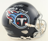 Calvin Ridley Signed Jaguars Full-Size Authentic Speed Helmet Inscribed "Speed Kills, Titan Up" (Beckett) at PristineAuction.com