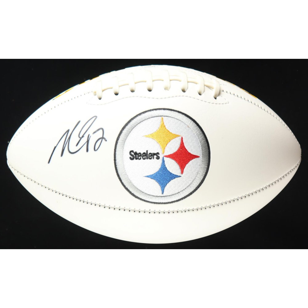 Michael Vick Signed Steelers Logo Football (JSA) at PristineAuction.com
