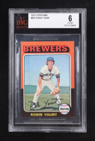 Robin Yount 1975 Topps Mini #223 RC (BVG 6) at PristineAuction.com