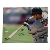 Joe Mauer Signed Twins 16x20 Photo Inscribed "1st AL Catcher" & "Batting Champ" (MLB & Ironclad) at PristineAuction.com