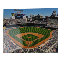 Joe Mauer Signed Twins 16x20 Photo (Ironclad) at PristineAuction.com