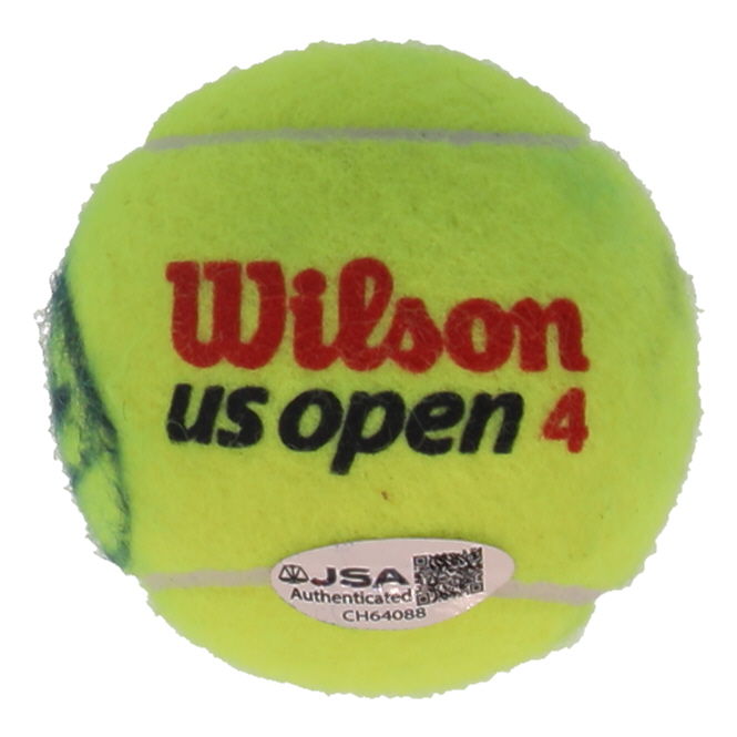 Novak Djokovic Signed Tennis Ball (JSA) at PristineAuction.com Novak Djokovic Signed Tennis Ball (JSA) at PristineAuction.com
