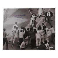 Bill Mazeroski Signed Pirates 16x20 Photo Inscribed "HOF 01", "1960 WS HR" & "10-13-60" (JSA) at PristineAuction.com