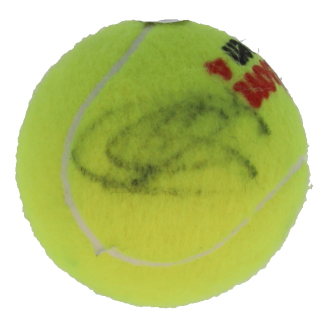Novak Djokovic Signed Tennis Ball (JSA) at PristineAuction.com Novak Djokovic Signed Tennis Ball (JSA) at PristineAuction.com