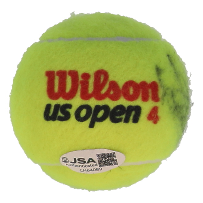 Novak Djokovic Signed Tennis Ball (JSA) at PristineAuction.com Novak Djokovic Signed Tennis Ball (JSA) at PristineAuction.com