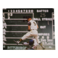 Bill Mazeroski Signed Pirates 16x20 Photo With Multiple Stat Inscriptions (JSA) at PristineAuction.com