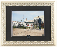 "Lou Gehrig Day" Custom Framed Photo Display with Yankees Logo Pin at PristineAuction.com