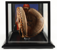 Johnny Bench Signed Rawlings Catcher's Mitt with Photo Display Case (Fanatics) at PristineAuction.com
