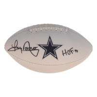 Tony Dorsett Signed Cowboys Logo Football Inscribed "HOF 94" (Beckett) at PristineAuction.com