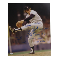 Goose Gossage Signed Yankees 16x20 Photo with Multiple Career Inscriptions (JSA) at PristineAuction.com
