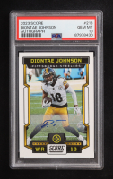 Diontae Johnson 2023 Score Signatures #218 (PSA 10) at PristineAuction.com