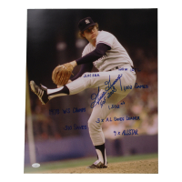 Goose Gossage Signed Yankees 16x20 Photo with Multiple Career Inscriptions (JSA) at PristineAuction.com