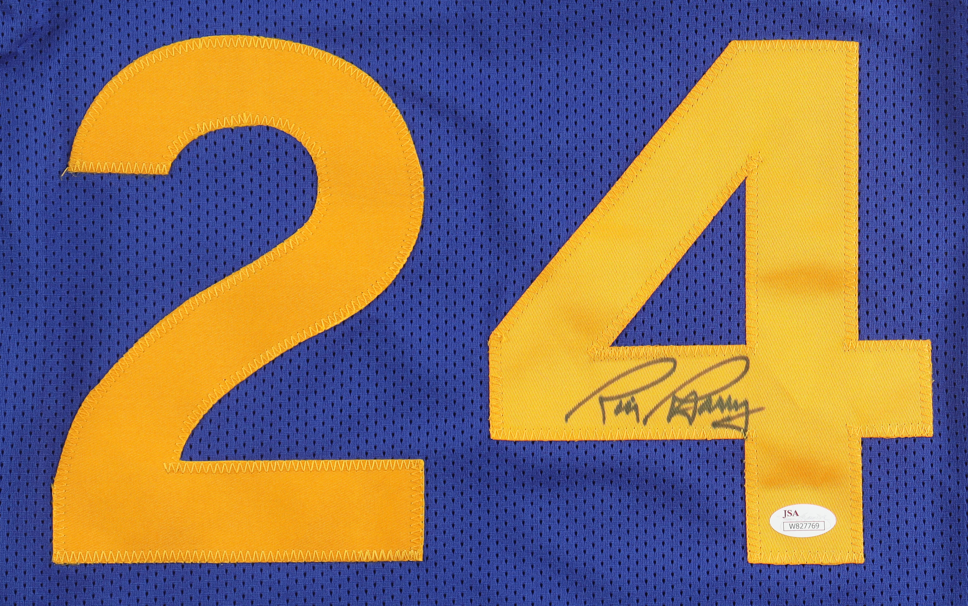 Rick Barry Signed Jersey (JSA) at PristineAuction.com Rick Barry Signed Jersey (JSA) at PristineAuction.com