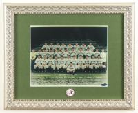 "1943 New York Yankees" Custom Framed Photo Display with Yankees Logo Pin at PristineAuction.com