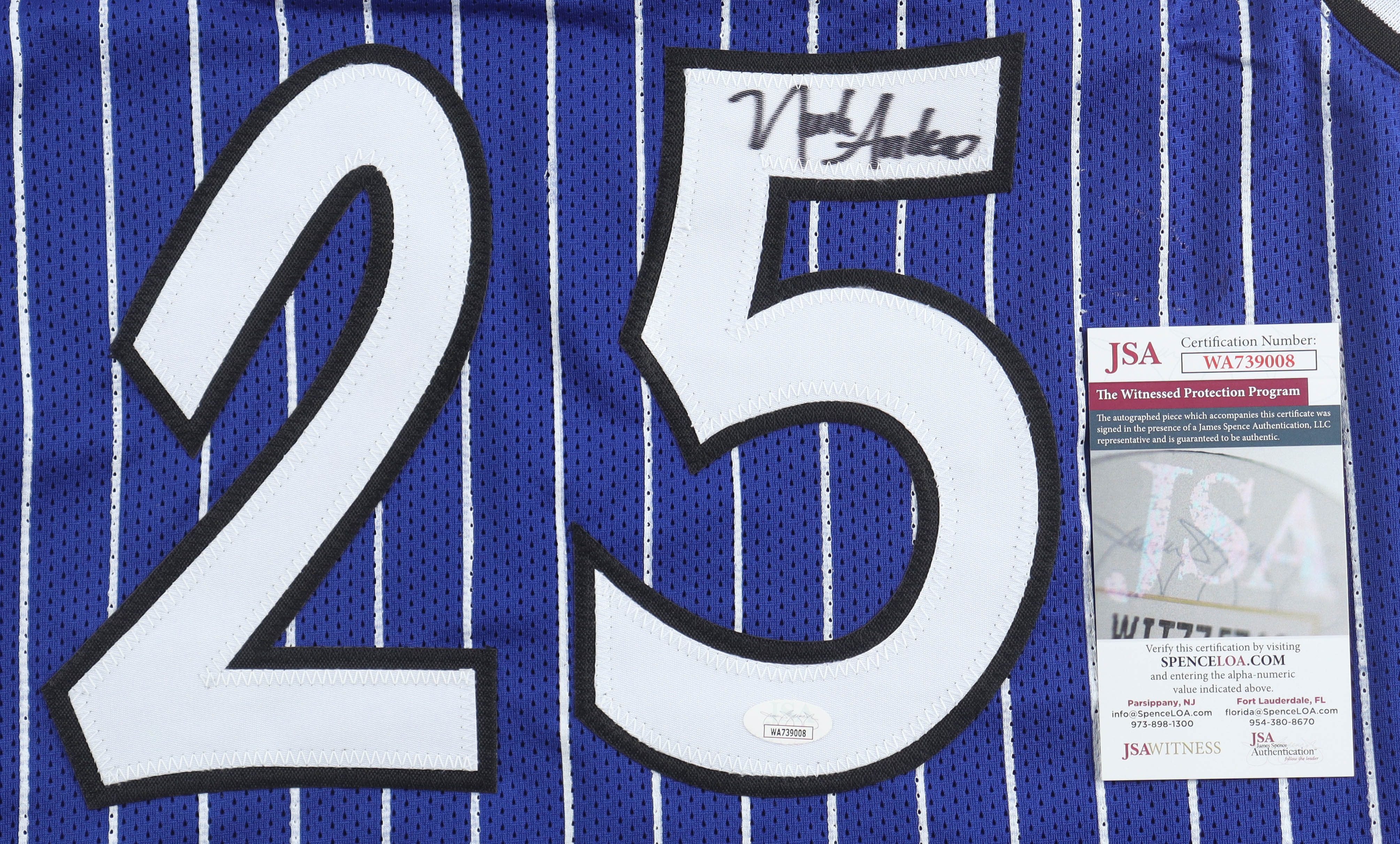 Nick Anderson Signed Jersey (JSA) at PristineAuction.com Nick Anderson Signed Jersey (JSA) at PristineAuction.com