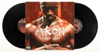 Akon Signed "Trouble" Vinyl Record Album (PSA) at PristineAuction.com