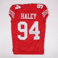 Charles Haley Signed Jersey (Beckett) at PristineAuction.com