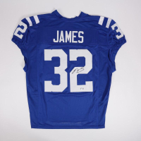 Edgerrin James Signed Jersey (Beckett) at PristineAuction.com