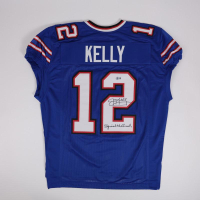 Jim Kelly Signed Jersey Inscribed "Squish The Fish" (Beckett) at PristineAuction.com
