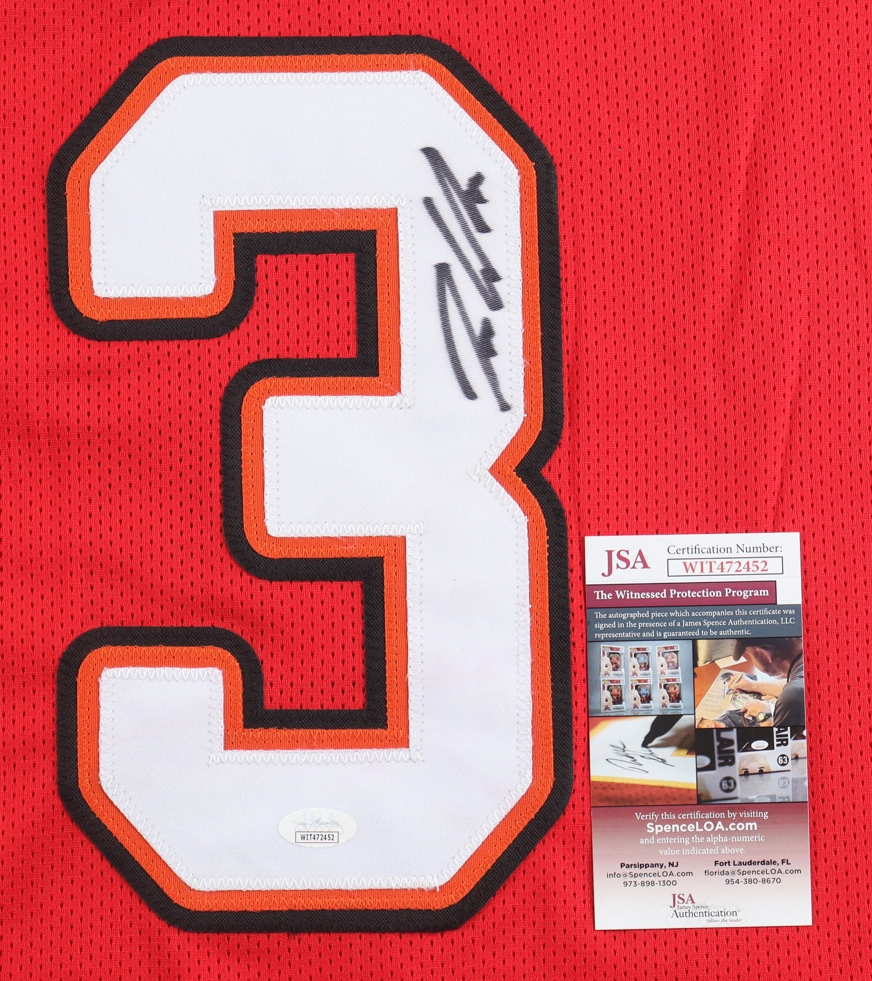 Jordan Whitehead Signed Jersey (JSA) at PristineAuction.com Jordan Whitehead Signed Jersey (JSA) at PristineAuction.com