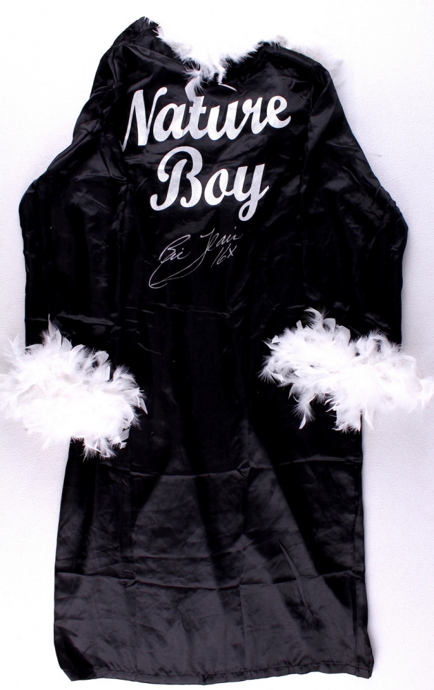Ric Flair Signed "Nature Boy" Robe Inscribed "16x" (PSA COA) Pristine