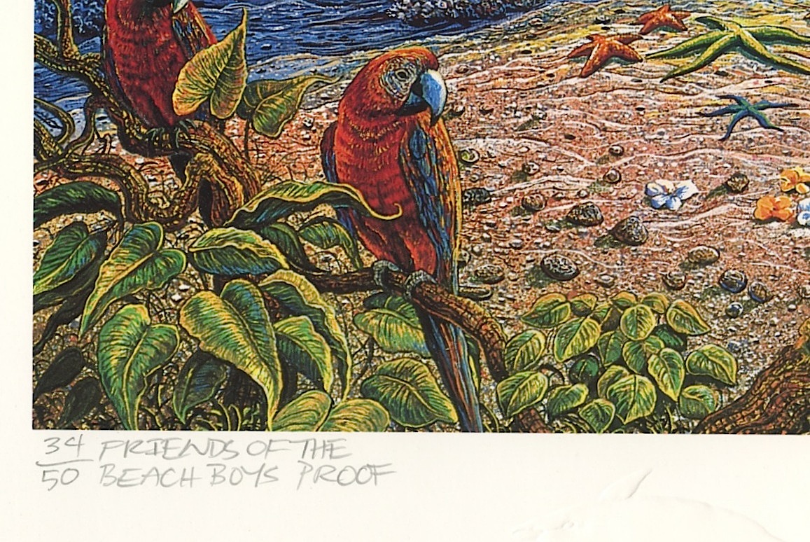 Robert Lyn Nelson "Ring of Life" Signed Limited Edition 26.5" x 35" Mixed Media on Paper #35/50 (Diplomatic Proof) at PristineAuction.com Robert Lyn Nelson "Ring of Life" Signed Limited Edition 26.5" x 35" Mixed Media on Paper #35/50 (Diplomatic Proof) at PristineAuction.com