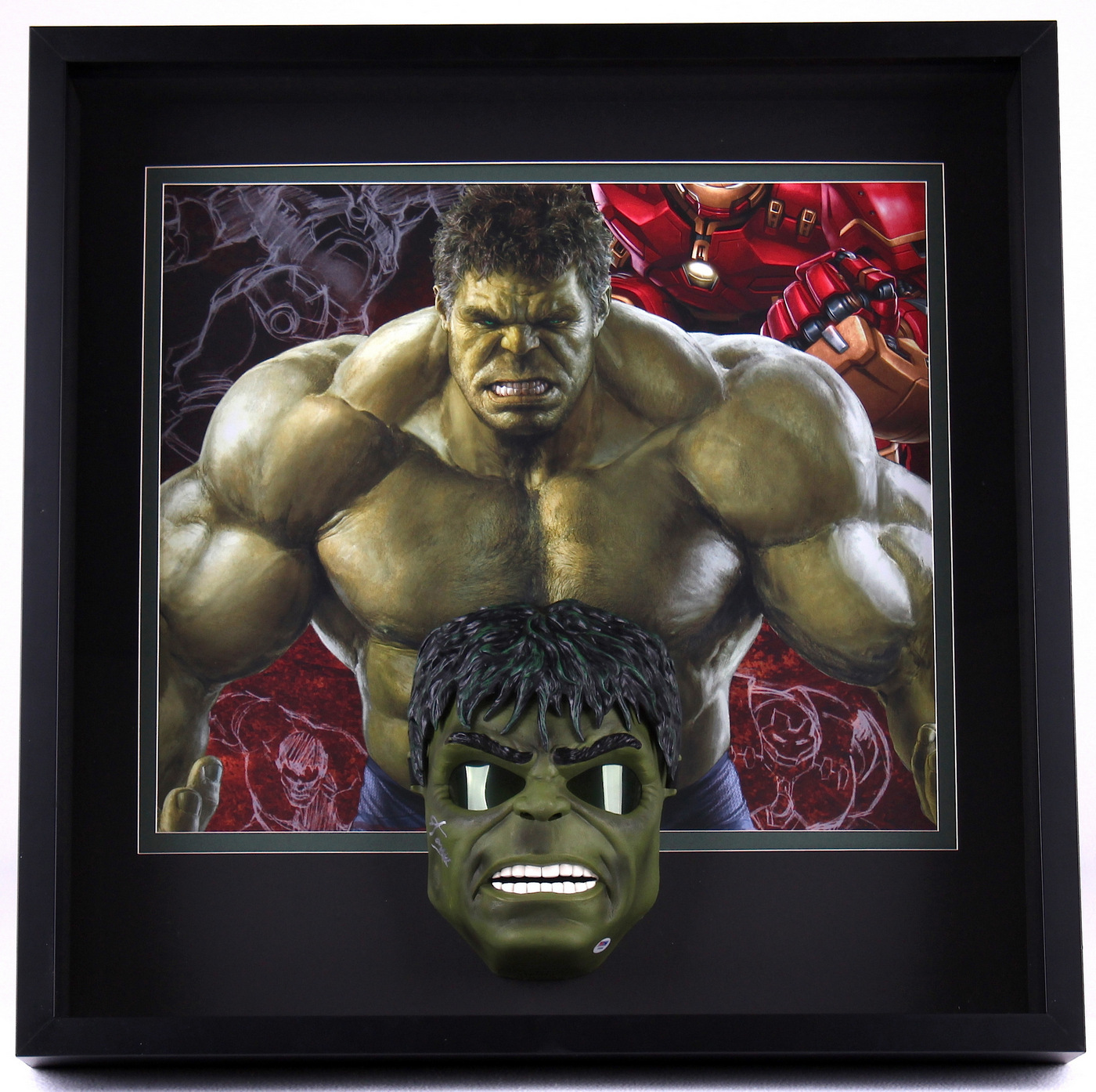 Stan Lee Signed "The Incredible Hulk" 28x28x5 Custom Framed Shadowbox Display (PSA COA) at PristineAuction.com Stan Lee Signed "The Incredible Hulk" 28x28x5 Custom Framed Shadowbox Display (PSA COA) at PristineAuction.com