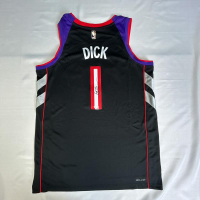 Gradey Dick Signed Raptors Nike Authentic Jersey (Fanatics) at PristineAuction.com