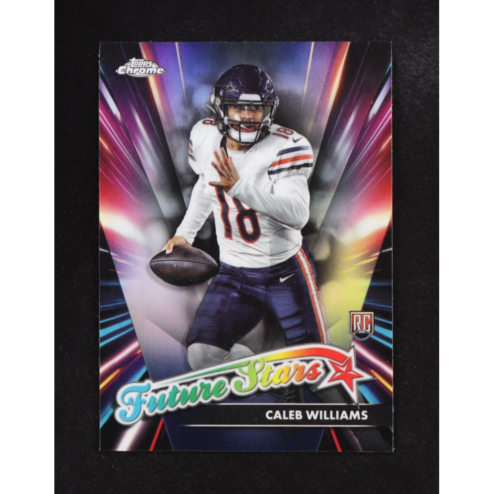 Caleb Williams 2024 Topps Chrome Future Stars #FS1 RC at PristineAuction.com